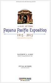 A Day at the Panama Pacific Exhibition Concert Band sheet music cover